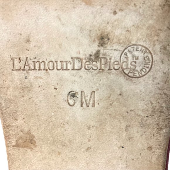 L’AMOUR DES PIEDS Cypris Suede Sling Back Round Toe Flats - Picture 10 of 10